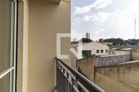 Varanda da Sala de apartamento para alugar com 2 quartos, 77m² em Vila Firmiano Pinto, São Paulo
