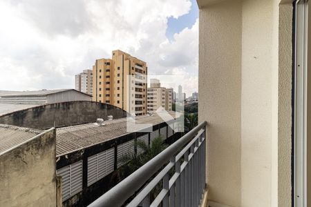 Varanda da Sala de apartamento para alugar com 2 quartos, 77m² em Vila Firmiano Pinto, São Paulo