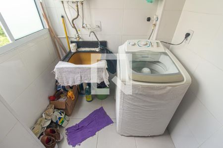 Apartamento para alugar com 45m², 2 quartos e 2 vagas Apartamento para alugar com 45m², 2 quartos e 2 vagasDetalhe da Área de Serviço