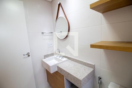 Banheiro da Suíte 1 de apartamento à venda com 3 quartos, 132m² em Vila Gertrudes, São Paulo