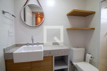 Banheiro da Suíte 1 de apartamento à venda com 3 quartos, 132m² em Vila Gertrudes, São Paulo