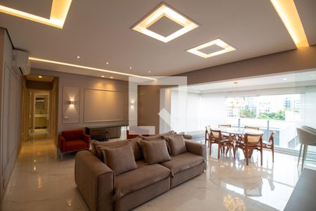 Sala de apartamento à venda com 3 quartos, 132m² em Vila Gertrudes, São Paulo