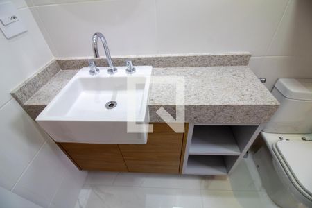 Banheiro da Suíte 1 de apartamento à venda com 3 quartos, 132m² em Vila Gertrudes, São Paulo