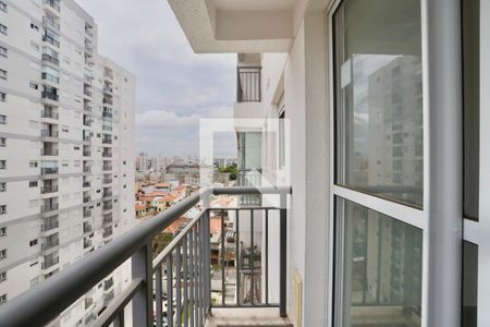 Varanda da Sala de apartamento para alugar com 2 quartos, 38m² em Vila Invernada, São Paulo