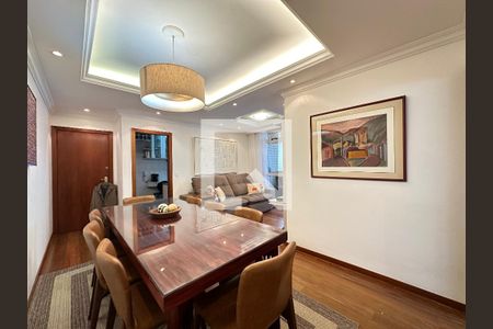 Sala de apartamento à venda com 3 quartos, 92m² em Funcionários, Belo Horizonte
