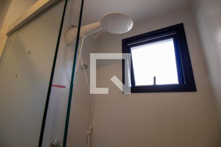 Banheiro da Suíte de apartamento à venda com 1 quarto, 36m² em Campo Belo, São Paulo