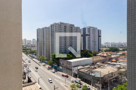 Vista - Sala de apartamento para alugar com 1 quarto, 48m² em Brás, São Paulo