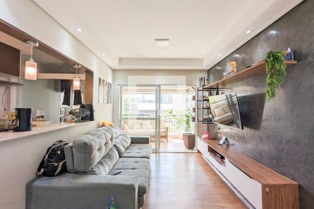 Sala de apartamento para alugar com 3 quartos, 93m² em Baeta Neves, São Bernardo do Campo