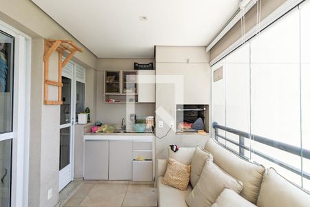 Varanda de apartamento para alugar com 3 quartos, 93m² em Baeta Neves, São Bernardo do Campo