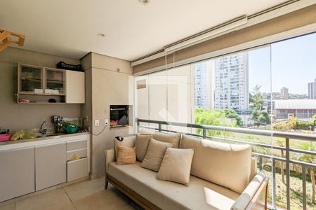 Varanda de apartamento para alugar com 3 quartos, 93m² em Baeta Neves, São Bernardo do Campo