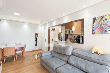 Sala de apartamento para alugar com 3 quartos, 93m² em Baeta Neves, São Bernardo do Campo