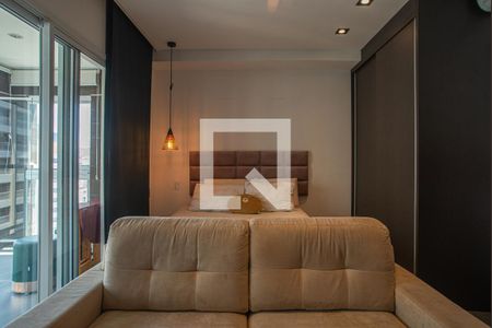 Sala/Quarto de kitnet/studio para alugar com 1 quarto, 35m² em Consolação, São Paulo