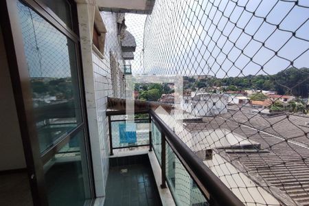 Varanda  de apartamento à venda com 2 quartos, 55m² em Pechincha, Rio de Janeiro