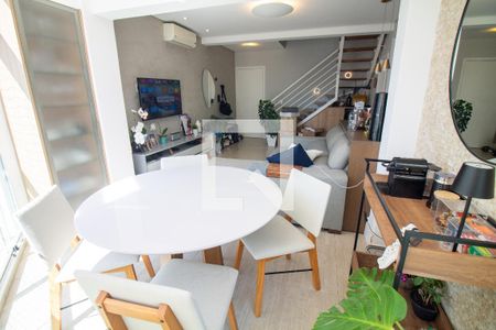 Sala de Jantar de apartamento à venda com 2 quartos, 78m² em Campo Belo, São Paulo