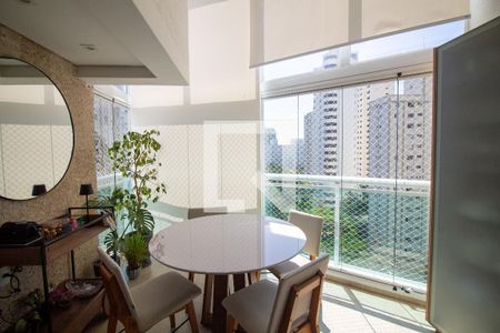 Sala de Jantar de apartamento à venda com 2 quartos, 78m² em Campo Belo, São Paulo