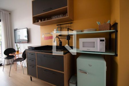 Apartamento à venda com 29m², 1 quarto e sem vagaCozinha