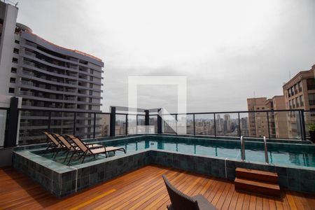 Studio para alugar com 25m², 1 quarto e sem vagaÁrea comum - Piscina