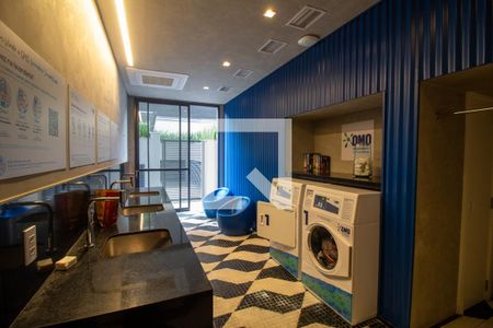 Studio para alugar com 25m², 1 quarto e sem vagaÁrea comum - Lavanderia