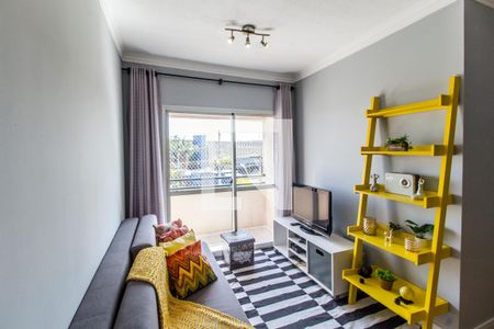 Sala de TV de apartamento para alugar com 3 quartos, 72m² em Tamboré, Barueri