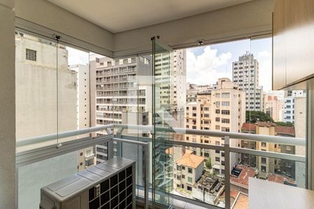 Varanda de apartamento para alugar com 1 quarto, 41m² em Santa Efigênia, São Paulo
