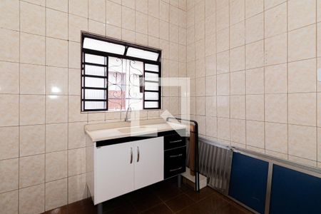 Cozinha de casa para alugar com 1 quarto, 30m² em Jardim Brasil (zona Norte), São Paulo