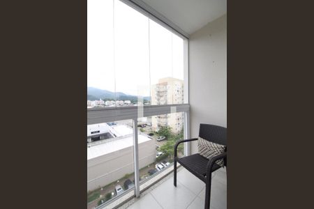 Varanda da Sala de apartamento para alugar com 2 quartos, 60m² em Anil, Rio de Janeiro