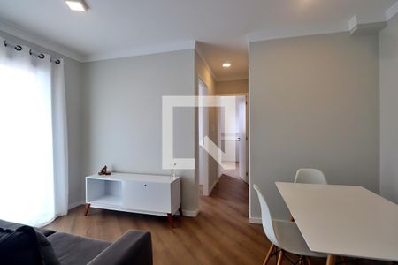 Sala de apartamento para alugar com 2 quartos, 47m² em Campestre, Santo André