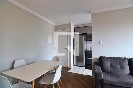Sala de apartamento para alugar com 2 quartos, 47m² em Campestre, Santo André