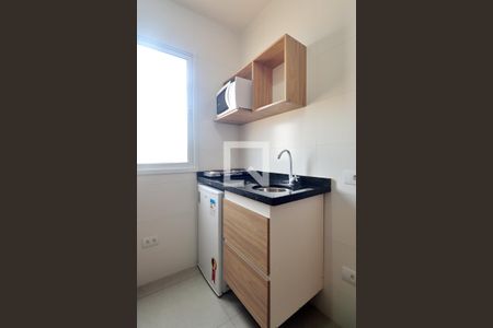Cozinha de kitnet/studio para alugar com 1 quarto, 10m² em Vila Sao Pedro, Santo André