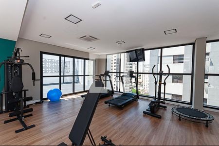 Apartamento à venda com 25m², 1 quarto e sem vaga Apartamento à venda com 25m², 1 quarto e sem vagaAcademia