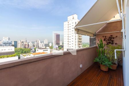 Varanda de apartamento para alugar com 1 quarto, 80m² em Pinheiros, São Paulo