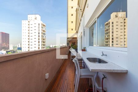 Varanda de apartamento para alugar com 1 quarto, 80m² em Pinheiros, São Paulo