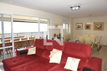 Sala de apartamento à venda com 3 quartos, 160m² em Jardim Marajoara, São Paulo