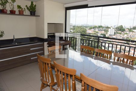 Varanda gourmet de apartamento à venda com 3 quartos, 160m² em Jardim Marajoara, São Paulo