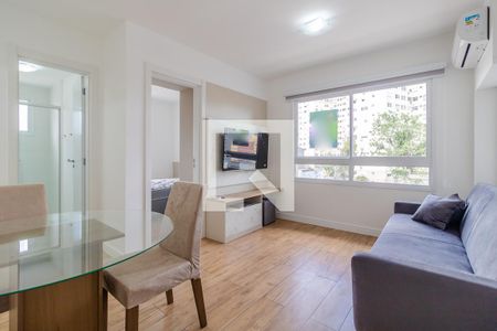 Sala de apartamento para alugar com 1 quarto, 40m² em Partenon, Porto Alegre
