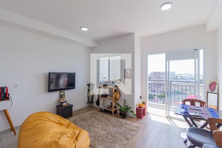 Sala e cozinha de apartamento à venda com 1 quarto, 37m² em Presidente Altino, Osasco