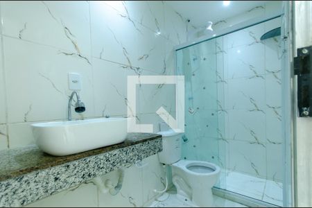 Banheiro de kitnet/studio para alugar com 1 quarto, 36m² em Nazaré, Salvador