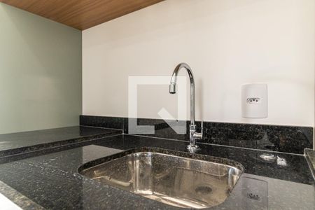 Cozinha - Torneira de kitnet/studio para alugar com 1 quarto, 27m² em Vila Buarque, São Paulo