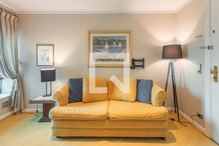 Sala de apartamento à venda com 1 quarto, 40m² em Jardim Paulista, São Paulo