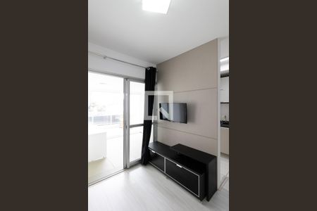 Sala de apartamento para alugar com 1 quarto, 46m² em Indianópolis, São Paulo