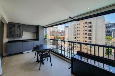 varanda de kitnet/studio para alugar com 1 quarto, 42m² em Vila Mariana, São Paulo