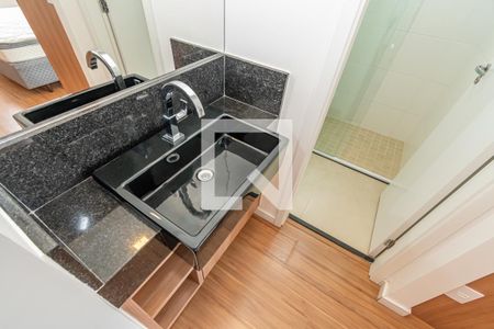 Apartamento à venda com 42m², 1 quarto e 1 vagaDetalhe Banheiro