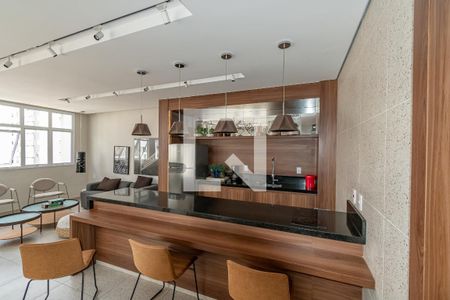 Apartamento à venda com 42m², 1 quarto e 1 vagaÁrea comum - Salão de festas