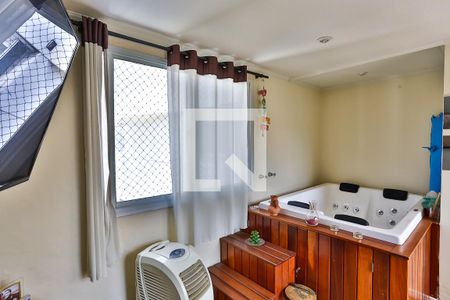 Varanda da Sala de apartamento à venda com 3 quartos, 160m² em Parque Bairro Morumbi, São Paulo