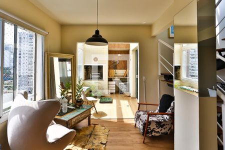 Varanda da Sala de apartamento à venda com 3 quartos, 160m² em Parque Bairro Morumbi, São Paulo