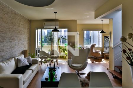 Sala de apartamento à venda com 3 quartos, 160m² em Parque Bairro Morumbi, São Paulo