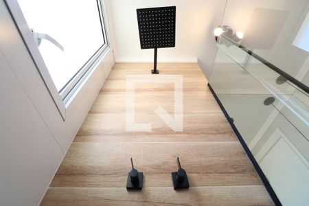 Apartamento à venda com 43m², 2 quartos e sem vagaDetalhe do banheiro