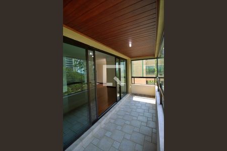 Varanda da Sala de apartamento para alugar com 4 quartos, 180m² em Vila Sonia, São Paulo