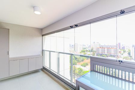 Varanda de apartamento para alugar com 1 quarto, 41m² em Santo Amaro, São Paulo