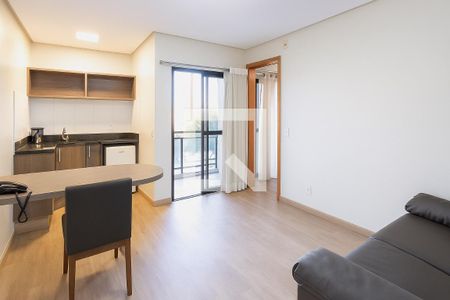 Sala/Cozinha de apartamento para alugar com 1 quarto, 37m² em Setor Pedro Ludovico, Goiânia